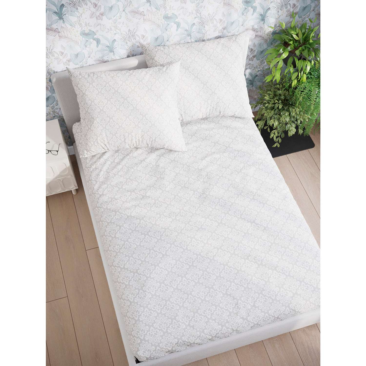 Комплект постельного белья Anna Maria Klassik белый 1.5 спальный - фото 3