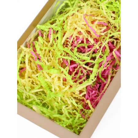 Наполнитель бумажный Grand Gift 3мм/50г набор 3 шт - микс витаминный салат