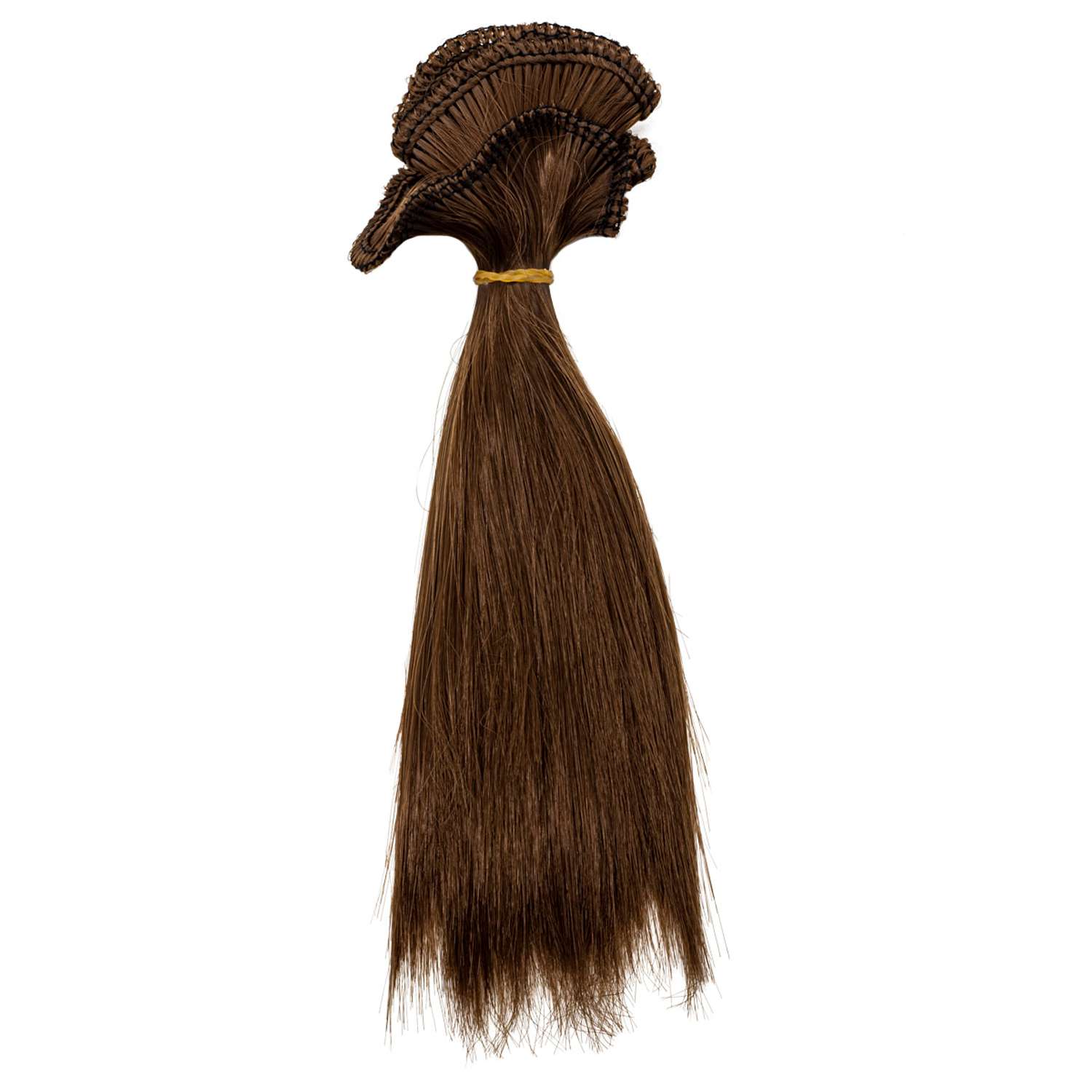 Трессы - волосы для кукол Совушка прямые Элит № 17 100 см 17 см 613627 - фото 1