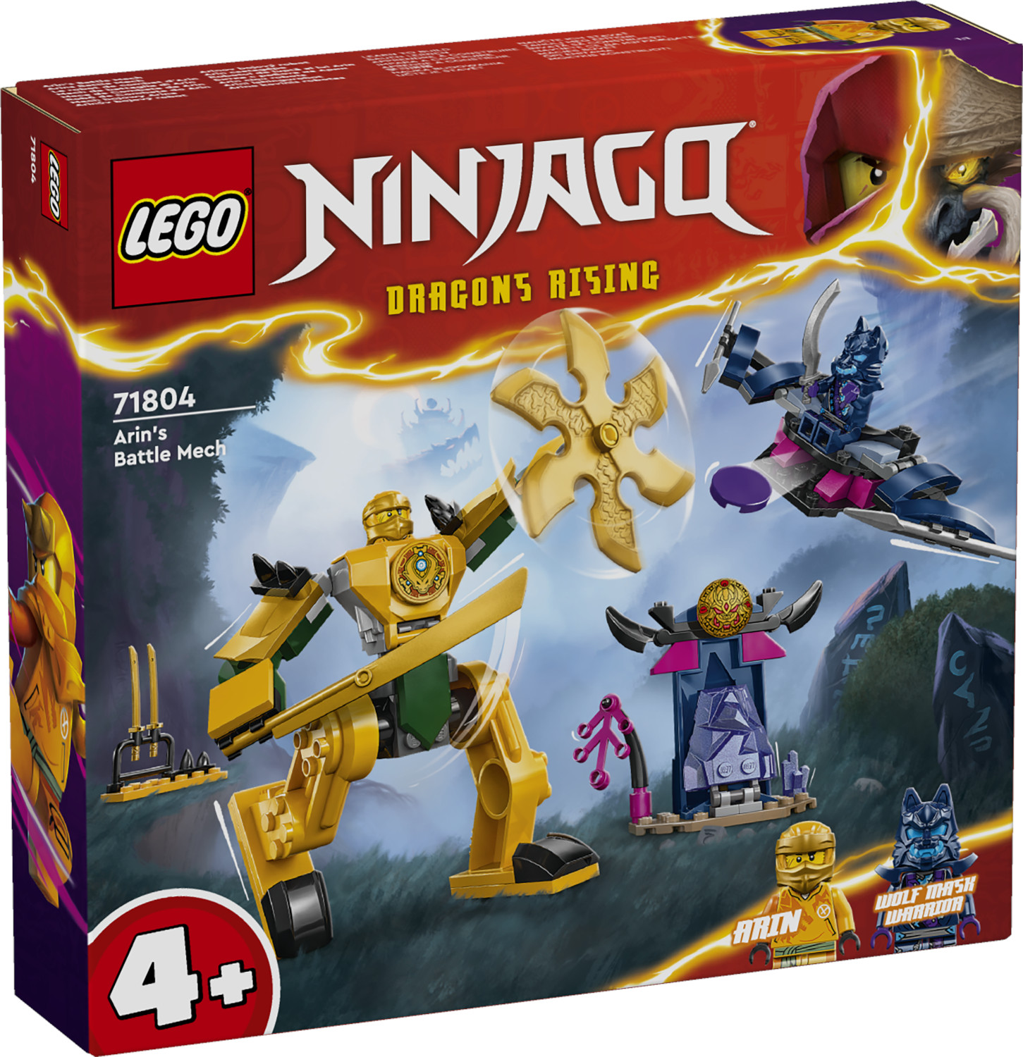 Конструктор LEGO Ninjago Боевой робот Арина 71804 - фото 4