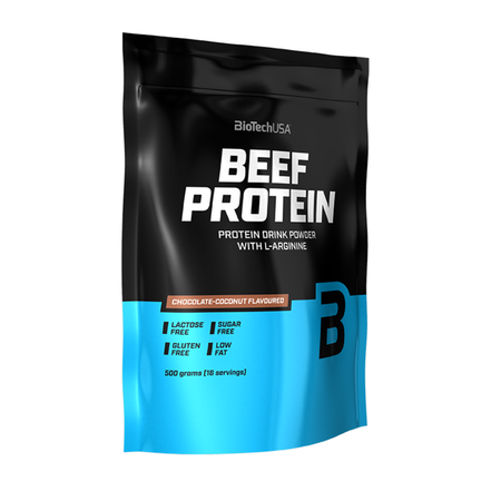 Говяжий протеин BiotechUSA Beef Protein 500 г шоколад-кокос