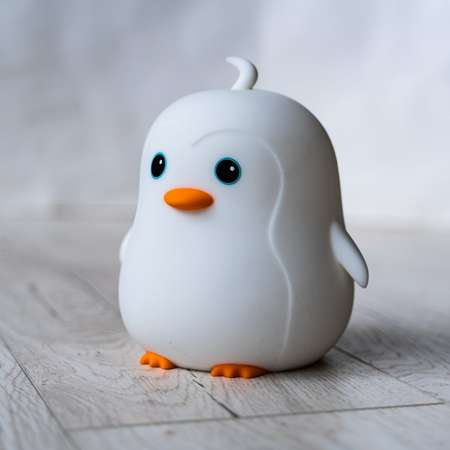 Ночник детский LampStory силиконовый Пингвин