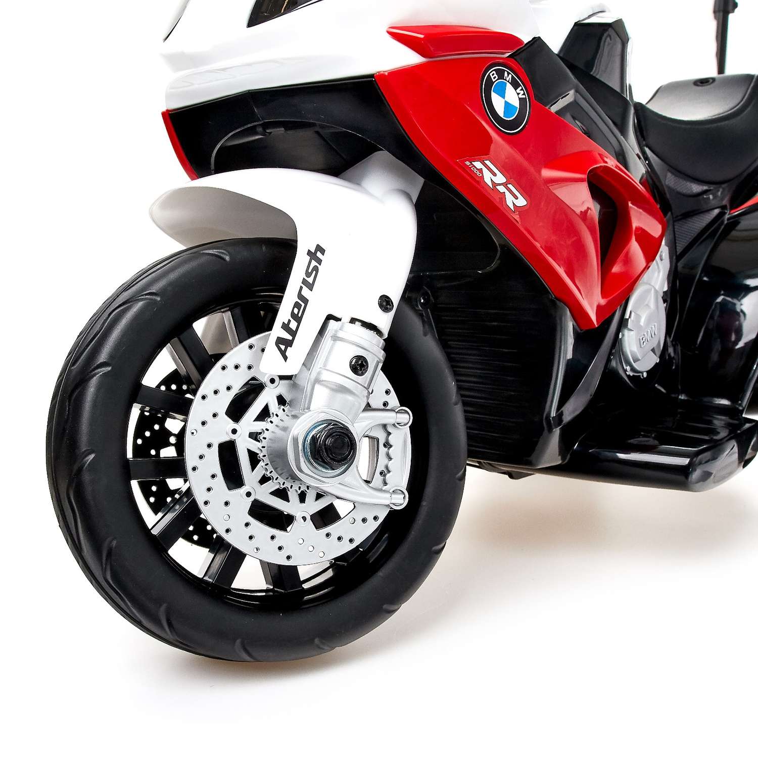 Электромотоцикл Sima-Land BMW S1000 RR красный - фото 7