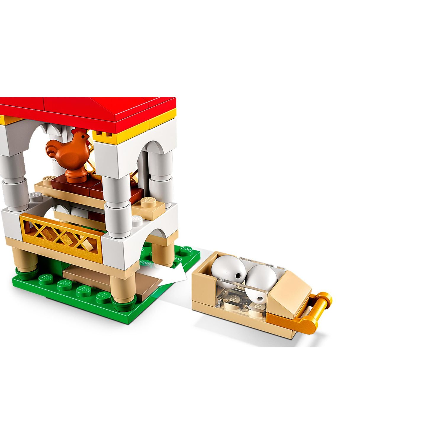 Конструктор LEGO City Chicken Henhouse 60344 - фото 6