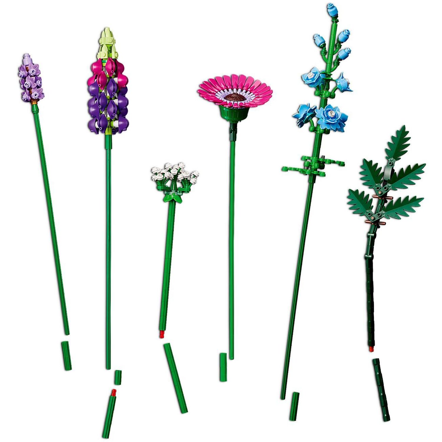 Конструктор LEGO Icons Wildflower Bouquet 10313 - фото 7