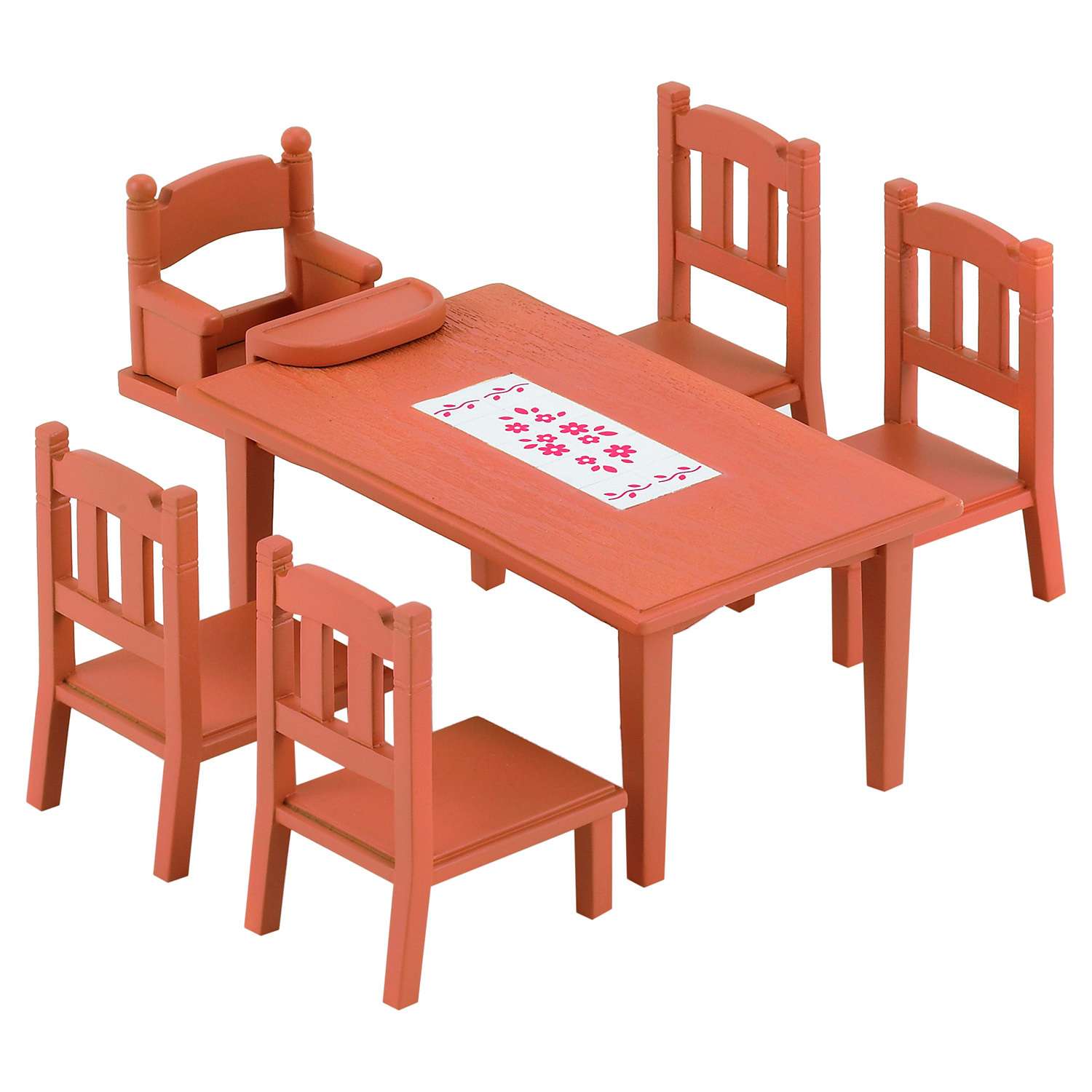 Набор Sylvanian Families Обеденный стол с 5-ю стульями (4506) - фото 1