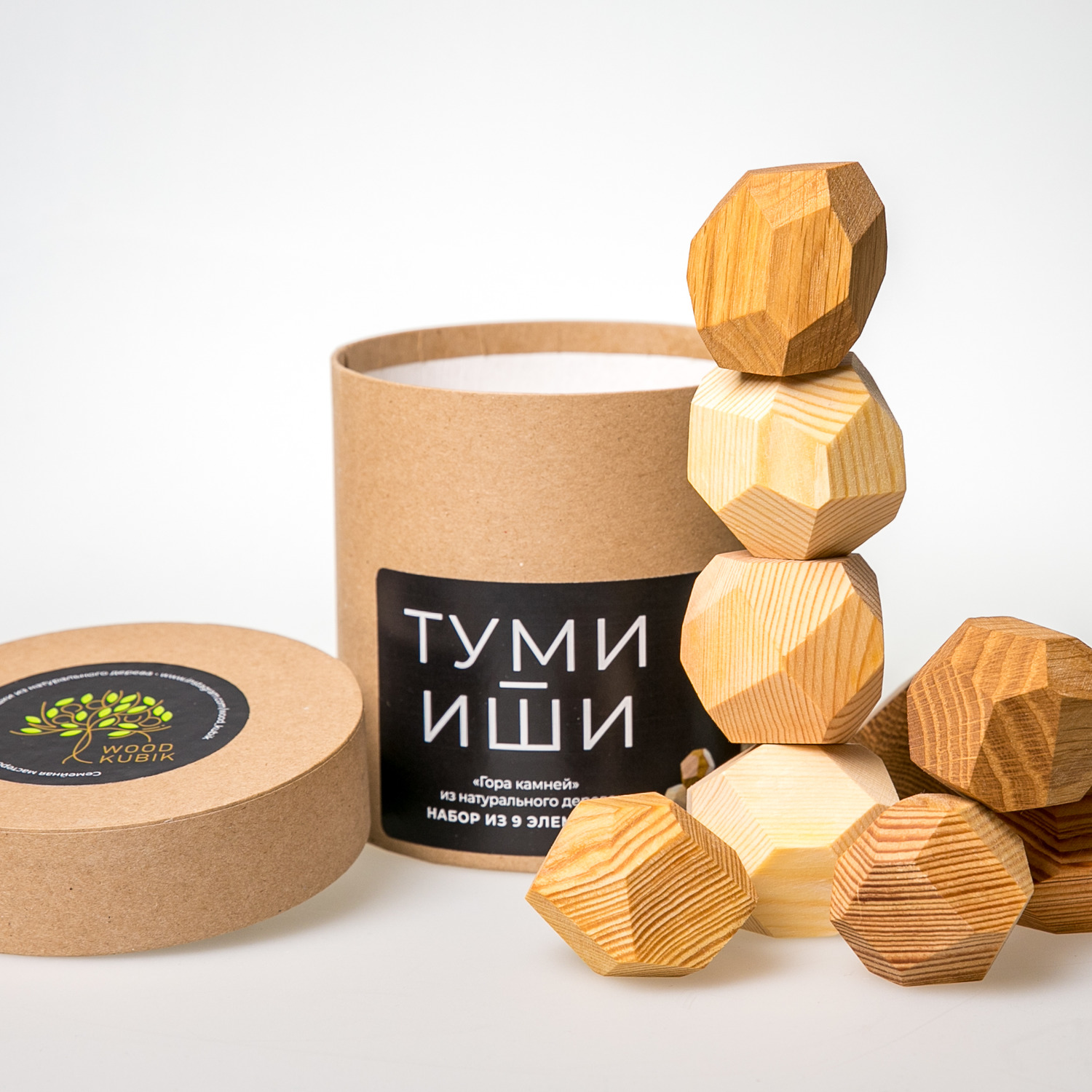 Настольная игра Wood Kubik Гора Камней Туми Иши микс 9 - фото 3