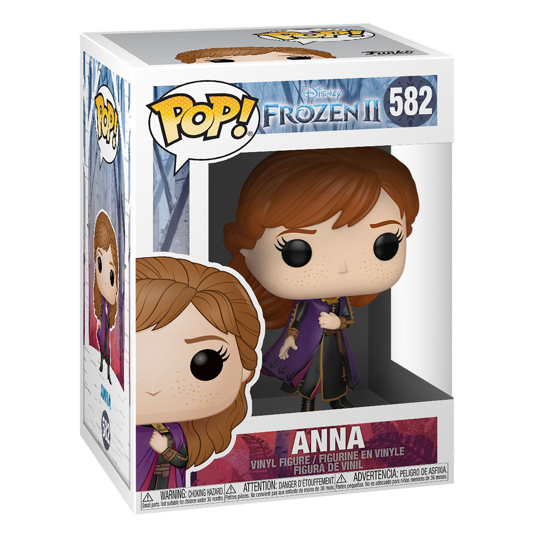 Игрушка Funko Pop Disney Frozen 2 Anna Fun254934 купить по цене 909 ₽ в  интернет-магазине Детский мир