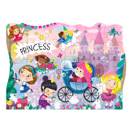 Пазл Dodo Принцессы на отдыхе - Princesses on a holiday 30 элементов 27х20 см