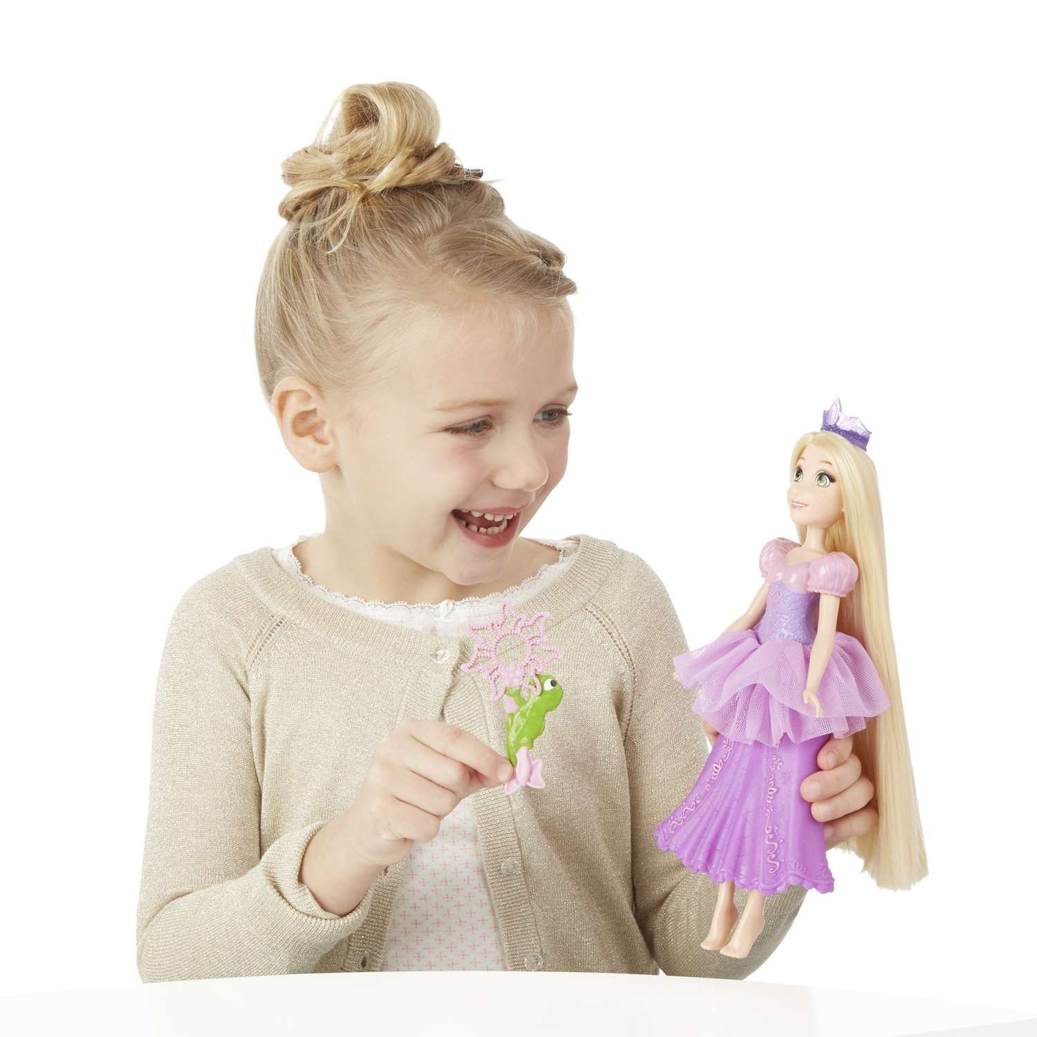 Кукла Princess Принцесса-Рапунцель для игры с водой (B5304) B5302EU4 - фото 6
