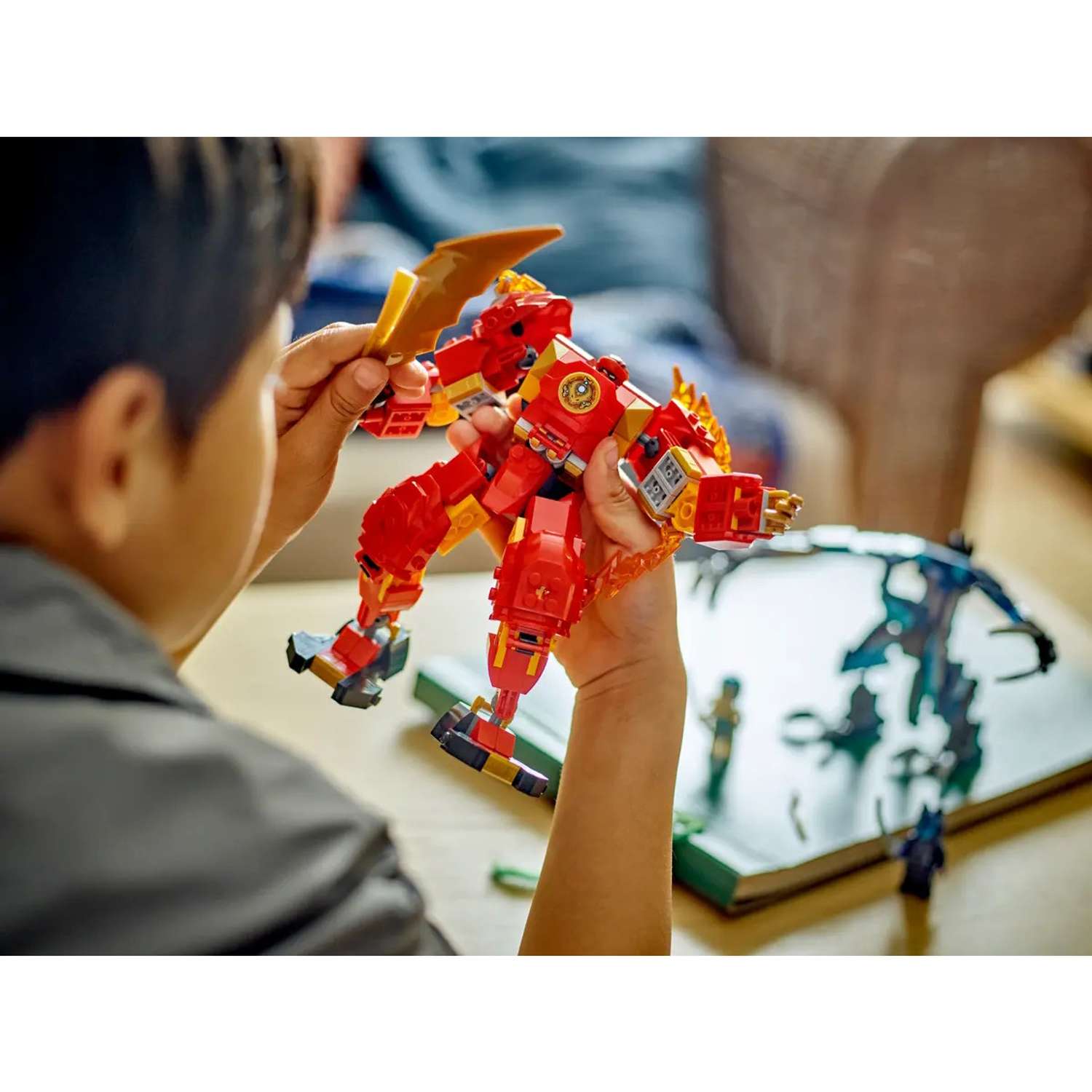 Конструктор LEGO Ninjago Элементальный огненный меч Кая 71808 - фото 6