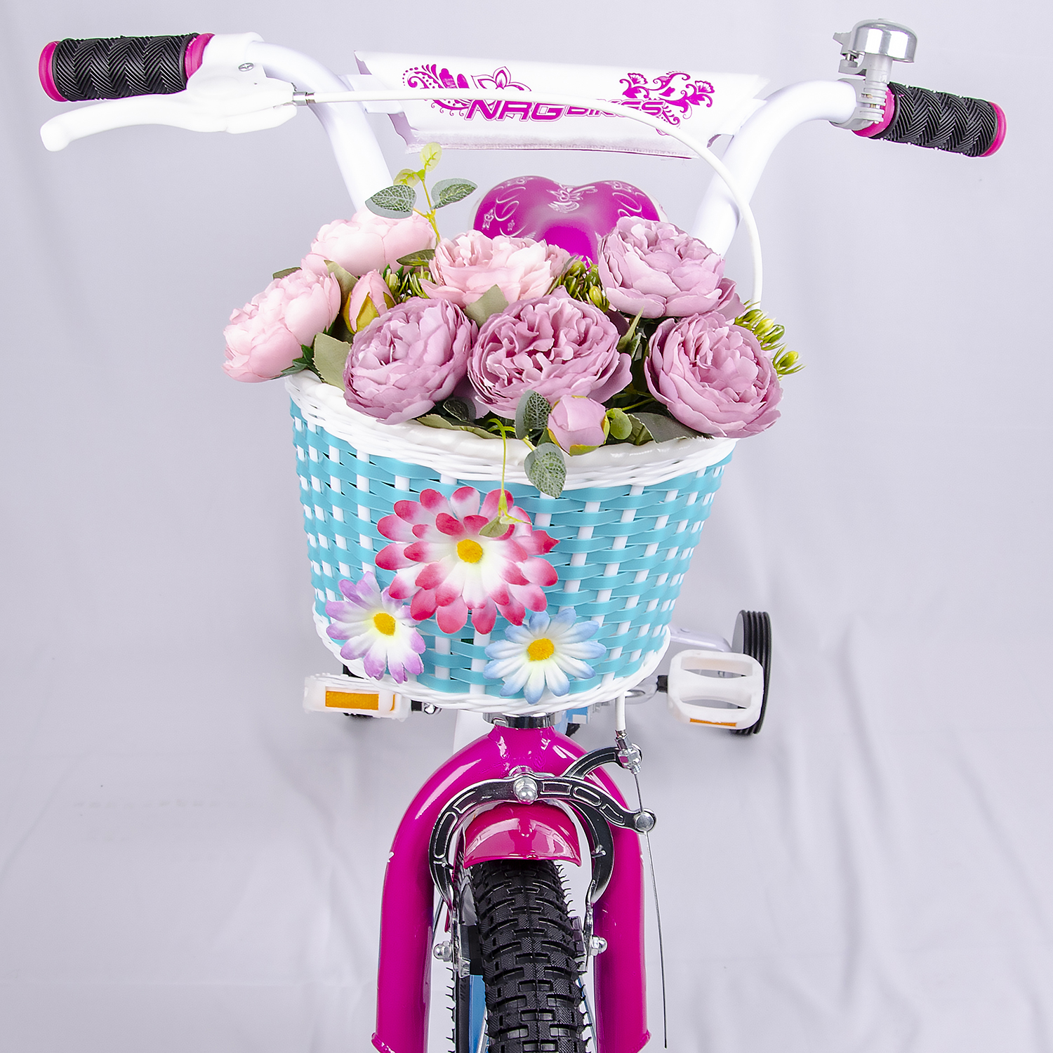 Велосипед NRG BIKES COLIBRI 12 mint-pink - фото 6