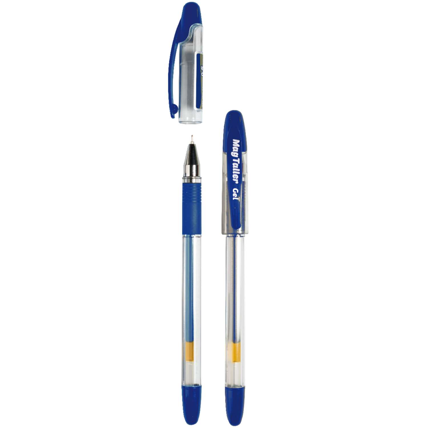 Ручки гелевые Magtaller 2шт Синие 220040/2 - фото 3