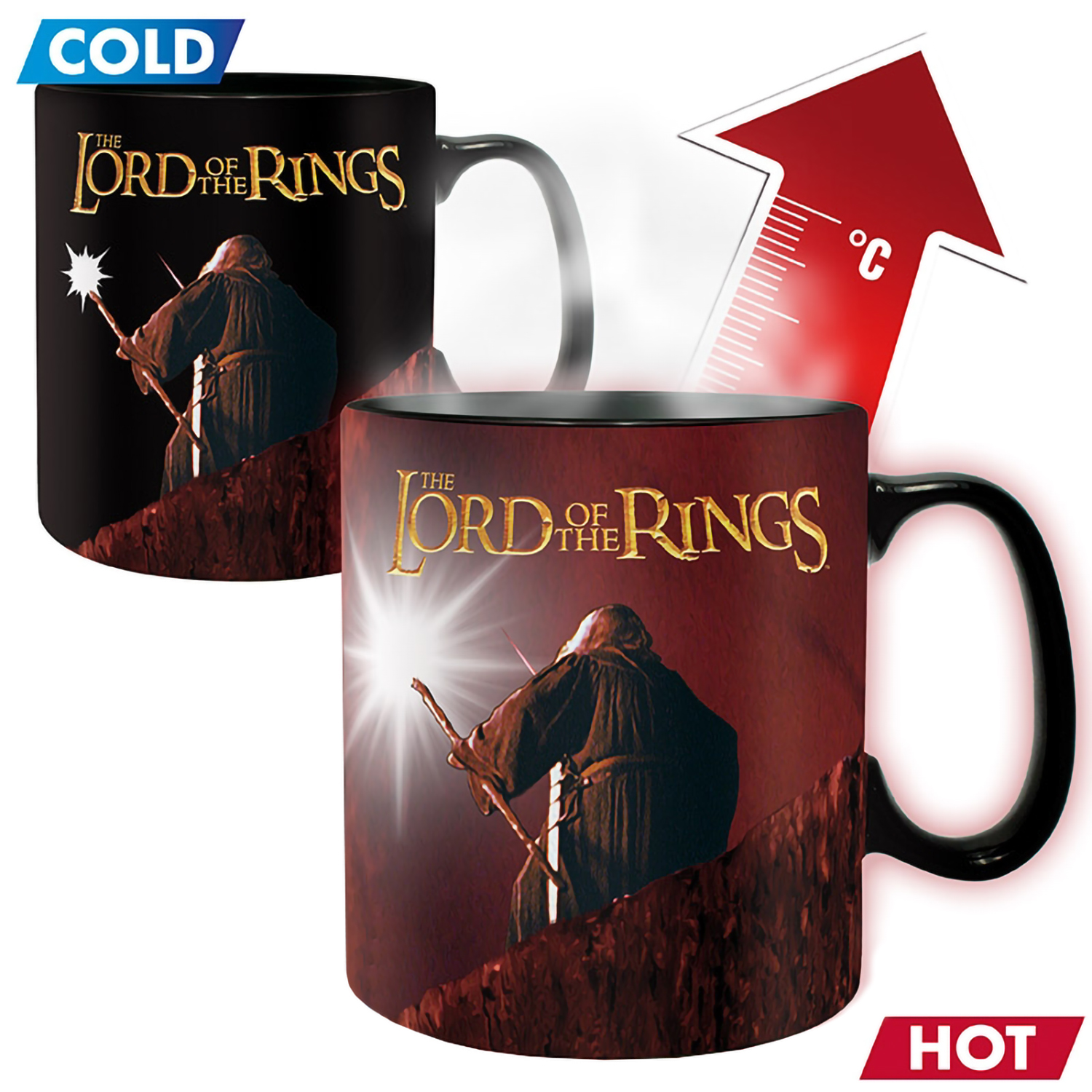 Кружка ABYStyle Lord of the Rings Mug Heat Change 460 ml ABYMUG944 - фото 4