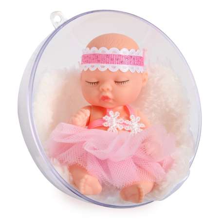 Кукла Dong Huan Малыш в шаре Розовый YS932308