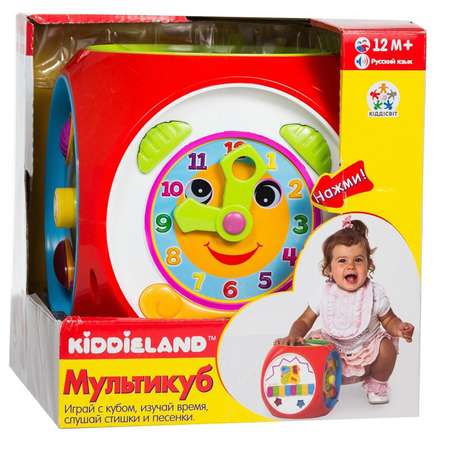 Развивающая игрушка-короб KIDDIELAND Многофункциональный на русском языке
