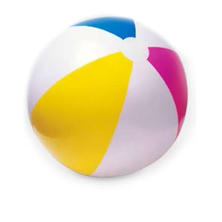 Мяч пляжный Intex Лоскутный 61 см