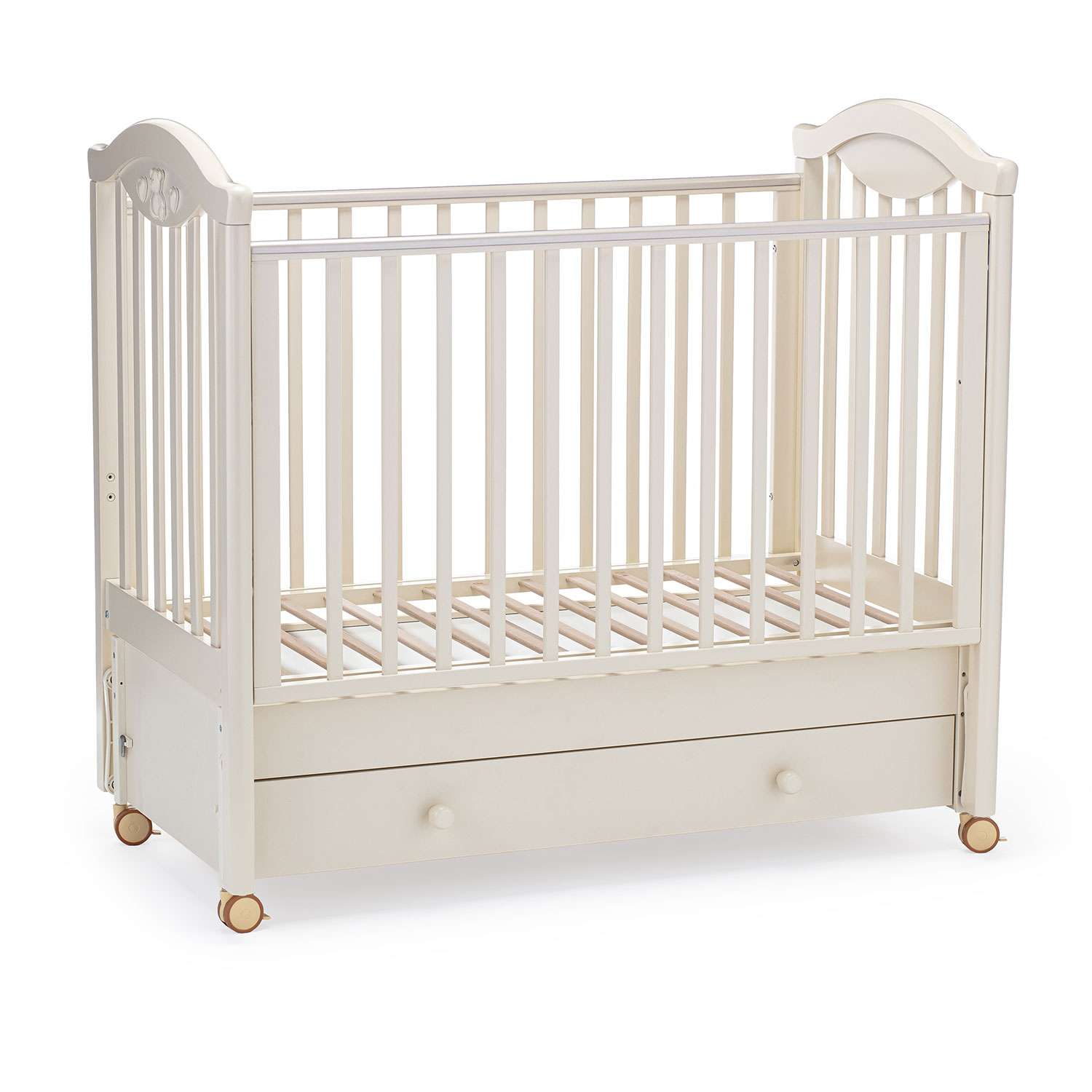 Кровать Nuovita Lusso Swing с продольным маятником Avorio/Слоновая кость - фото 12