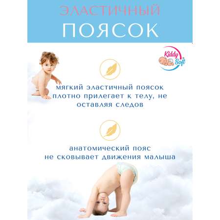 Подгузники Kiddy Soft 24 шт. NB