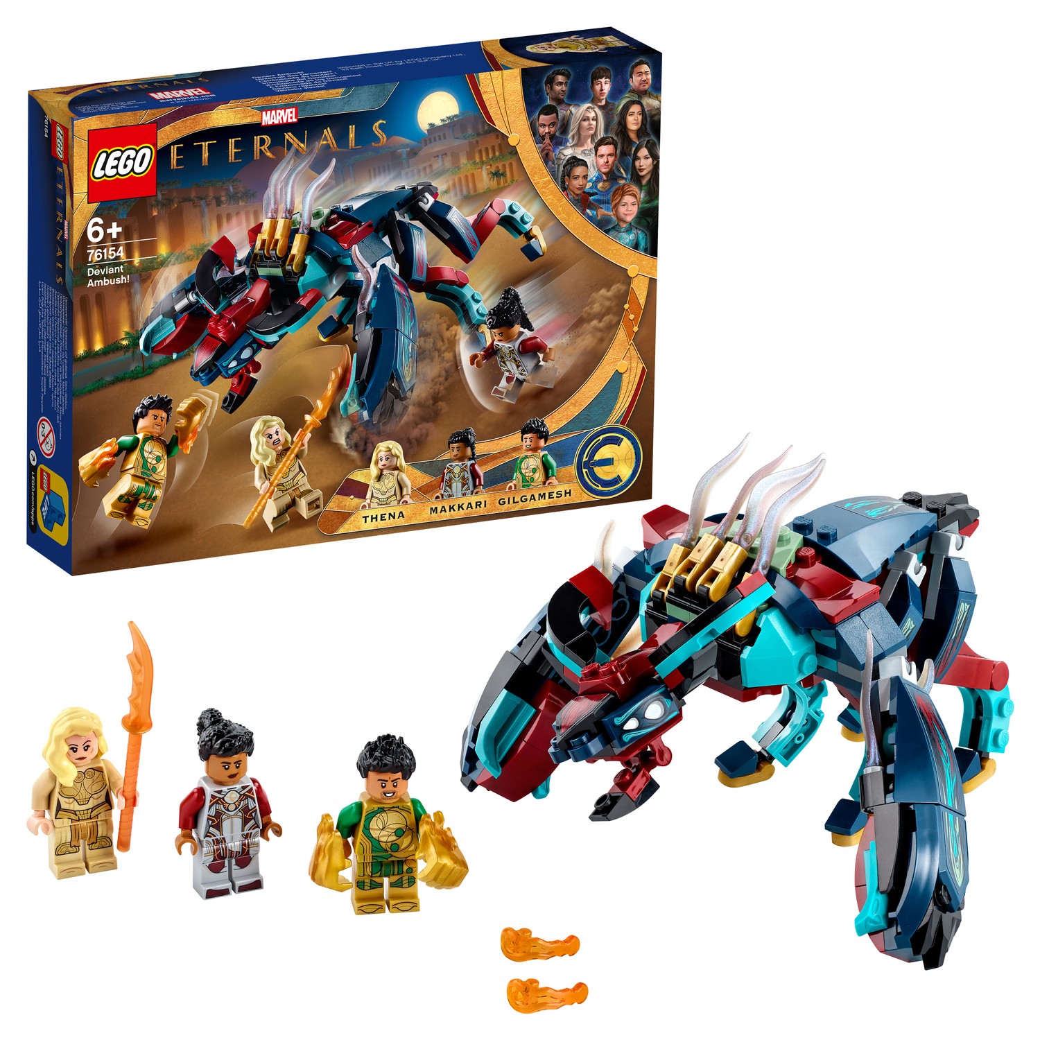 Конструктор LEGO Super Heroes Засада Девиантов 76154 купить по цене 499 ₽ в  интернет-магазине Детский мир