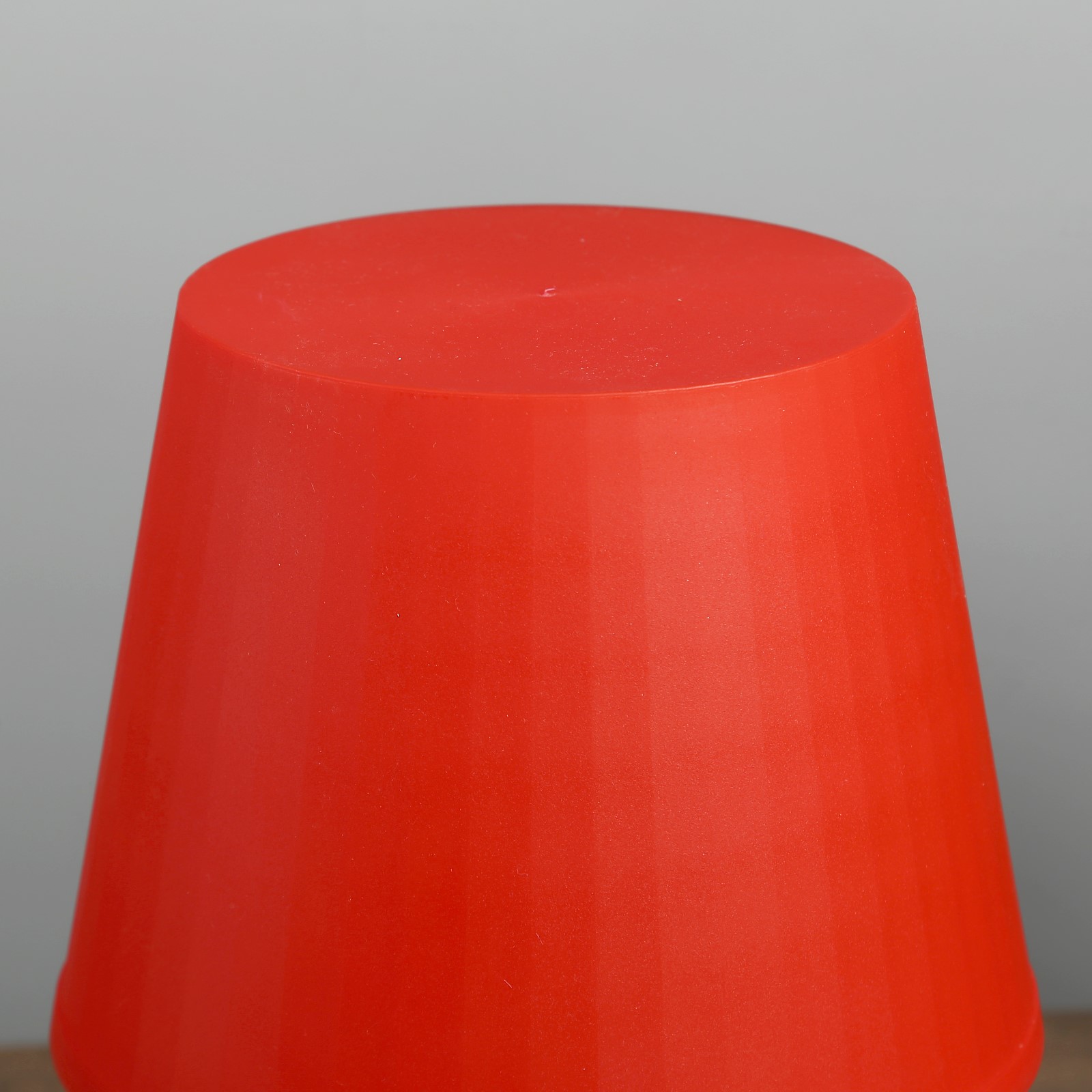 Настольная лампа RISALUX бордовая 19.5 см х 19.5 см х 28 см - фото 4