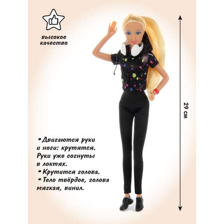 Кукла модель Барби Veld Co спортсменка на пробежке