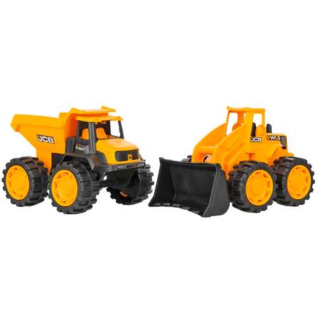 Игровой набор JCB самосвал и погрузчик