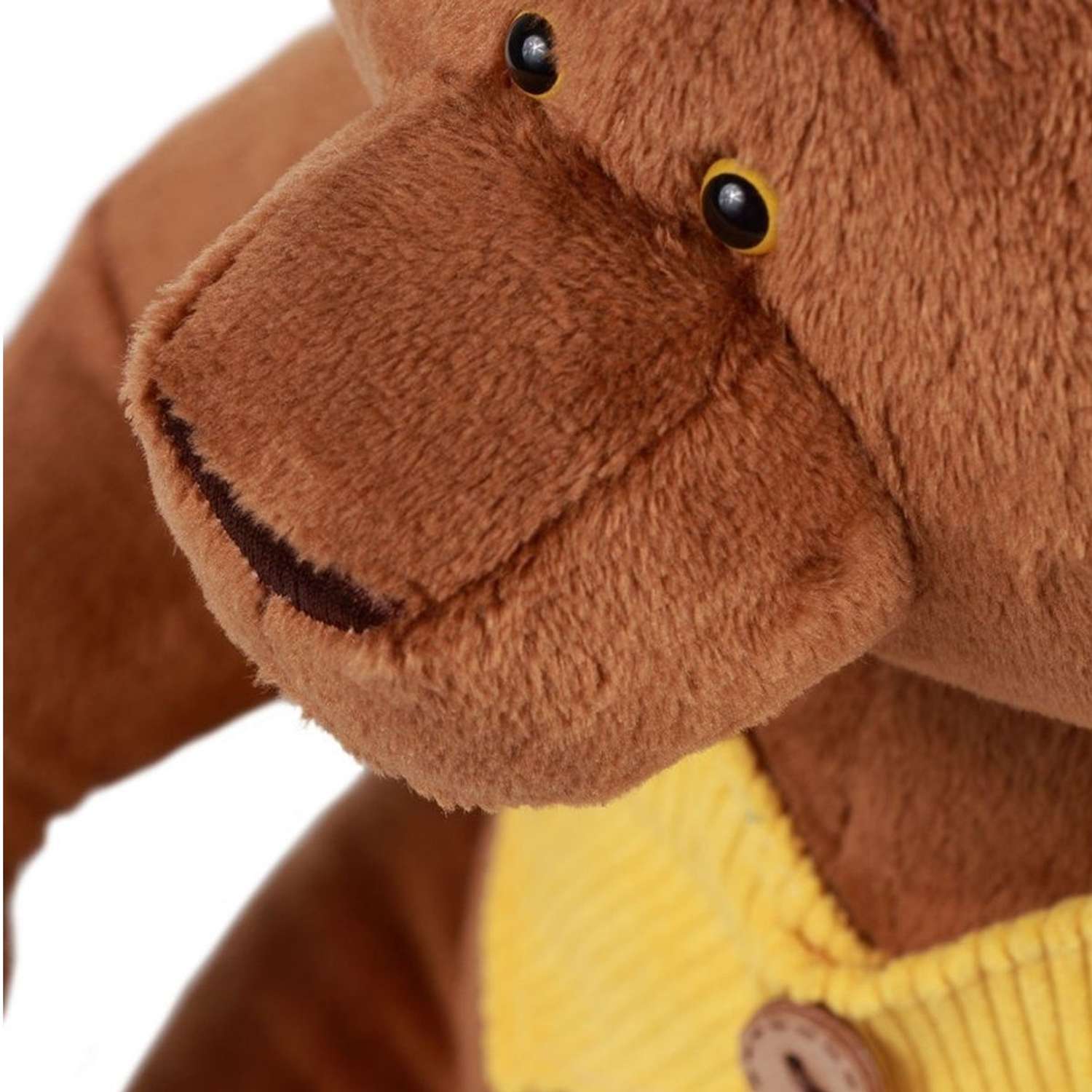 Мягкая игрушка KULT of toys плюшевый медведь mr.brown в жилетке 30см - фото 5