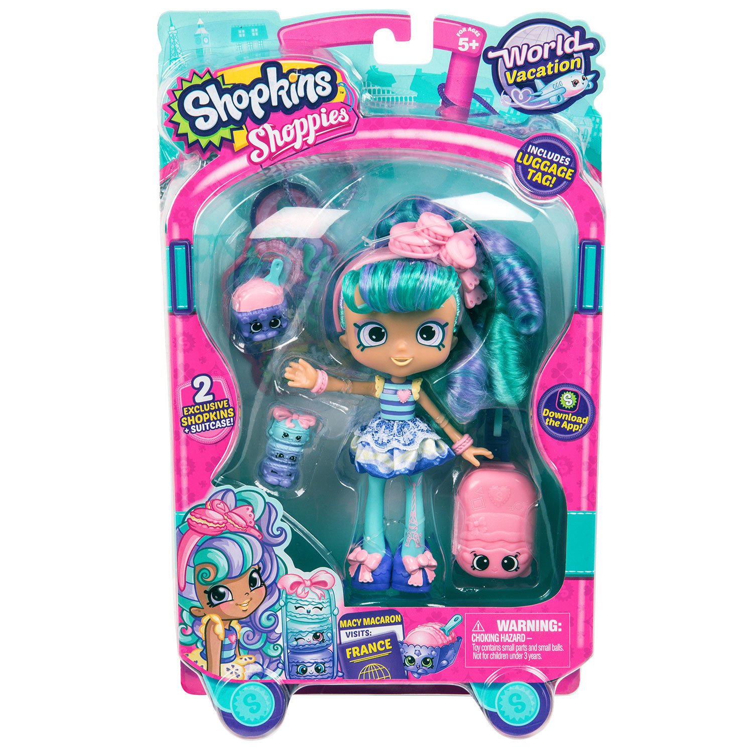 Кукла Shopkins Shoppies Мари Макарун Путешествие в Европу 56419 - фото 4