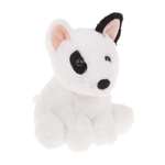 Мягкая игрушка Fluffy Family Бультерьер собачка игрушечная белая 20 см