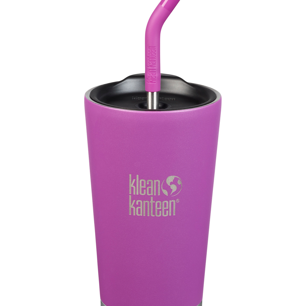 Термостакан Klean Kanteen Tumbler 16oz Berry Brigh с трубочкой 473 мл - фото 1