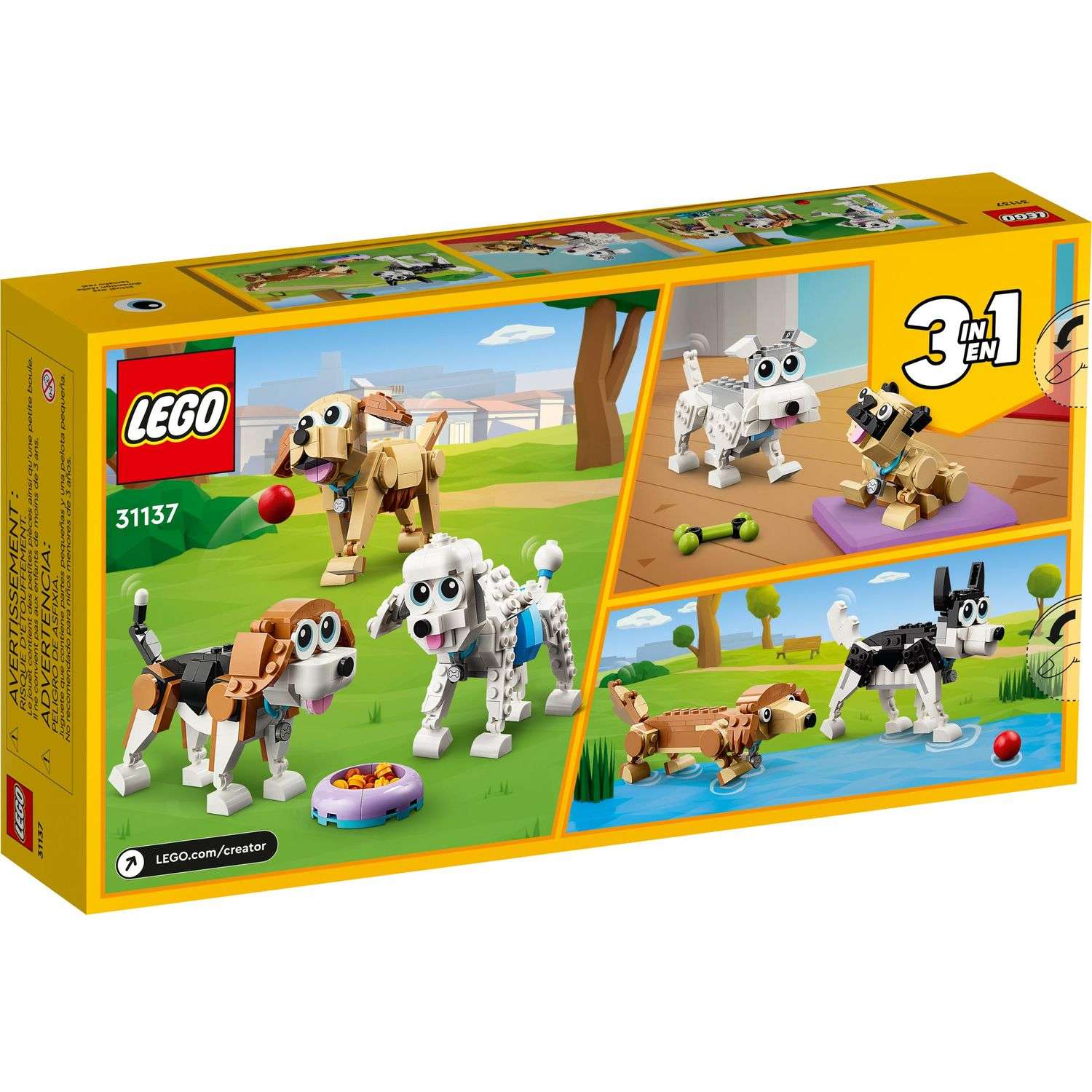 Конструктор LEGO Creator Adorable Dogs 31137 - фото 8