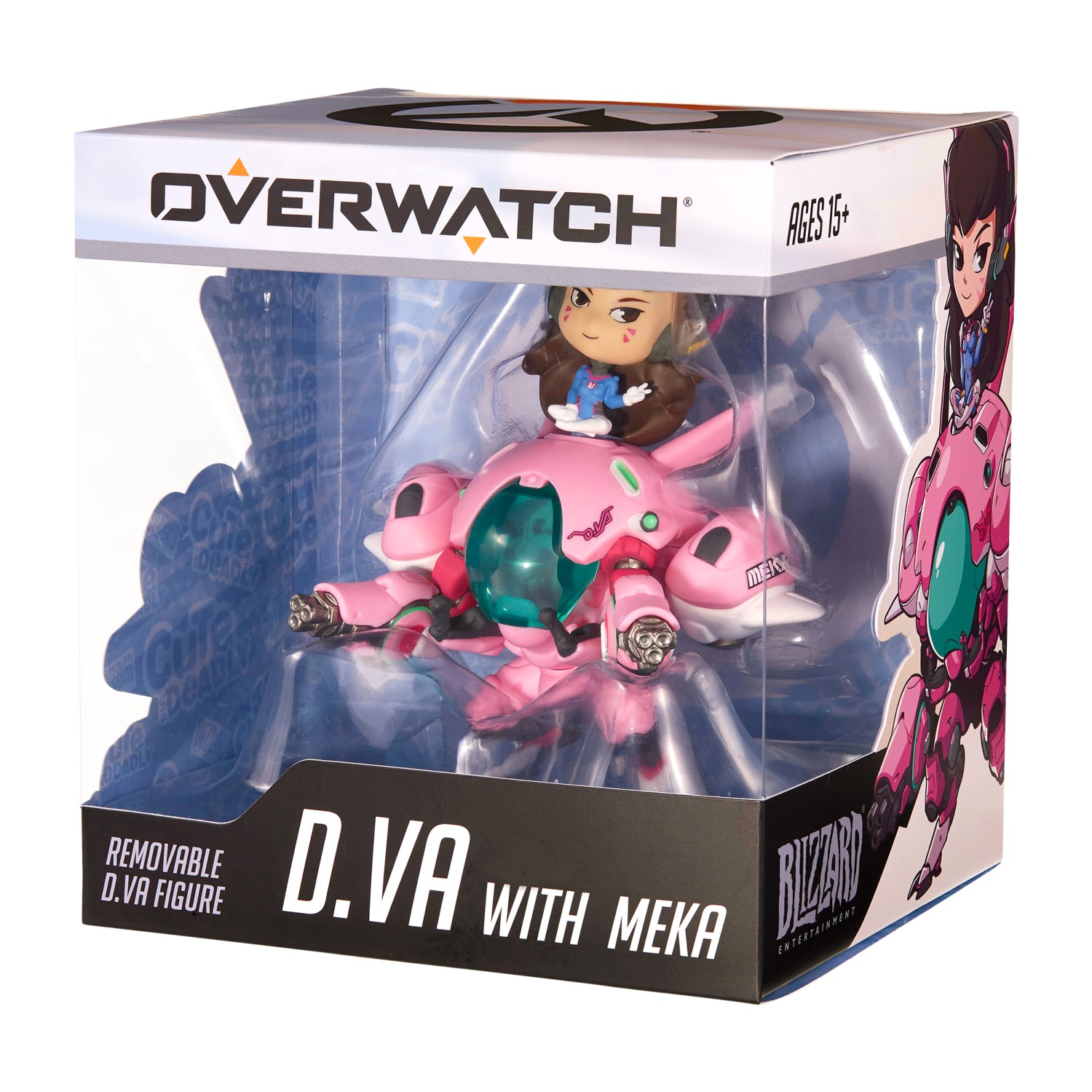 Фигурка Blizzard Overwatch D.Va and Meka 2 элемента B62945 - фото 2