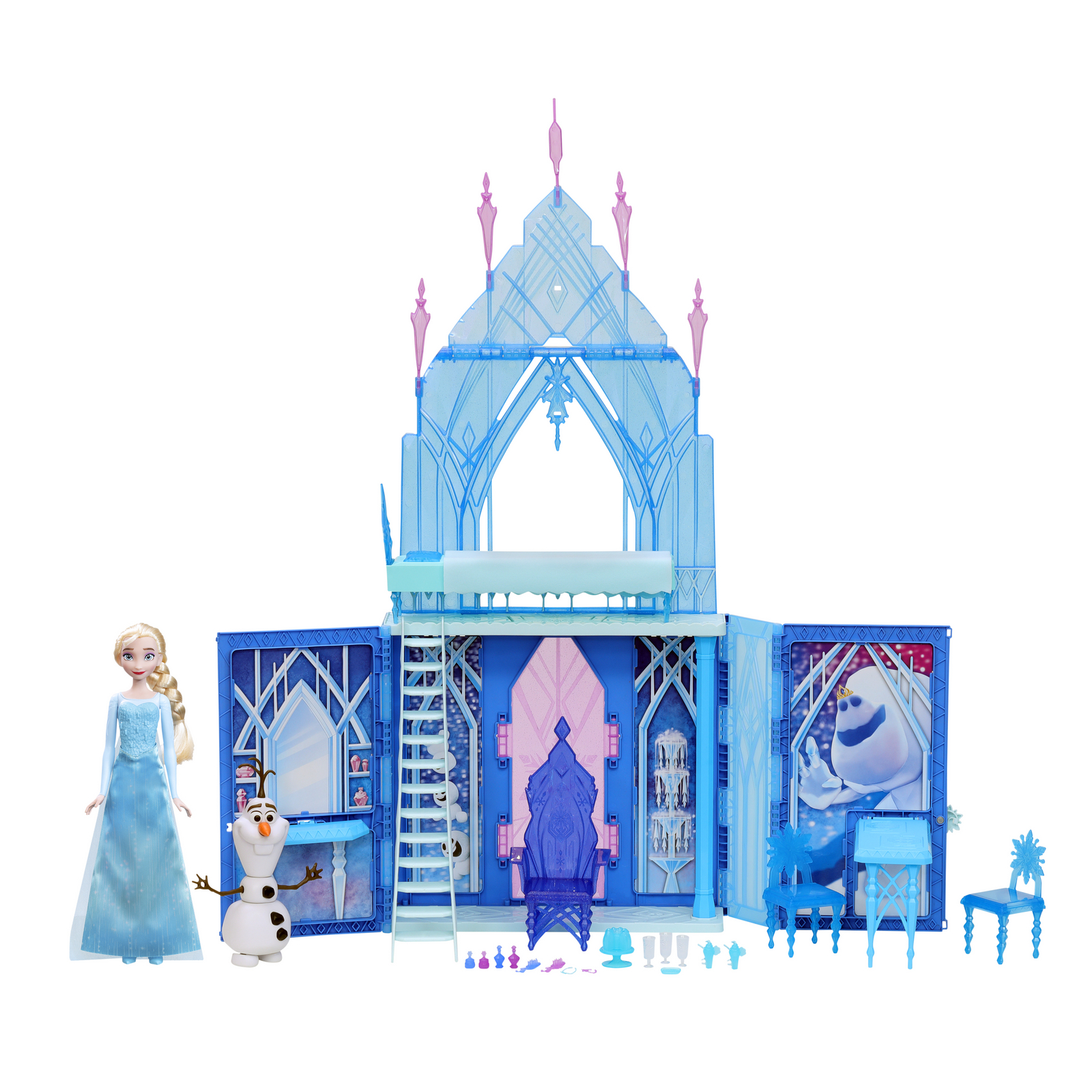 Набор игровой Disney Frozen Холодное сердце Замок с Эльзой F28285L0 купить  по цене 2999 ₽ в интернет-магазине Детский мир