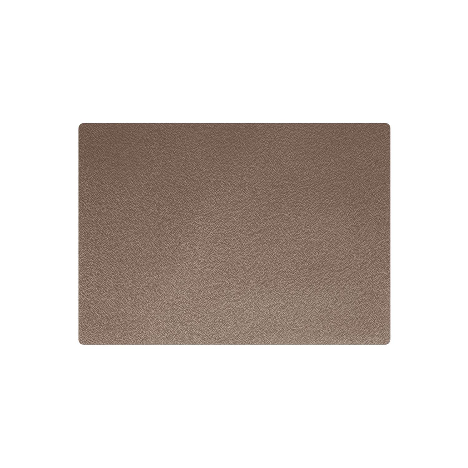 Салфетки сервировочные DeNASTIA двусторонние 2 шт 45x32 см экокожа бежевый/коричневый - фото 7