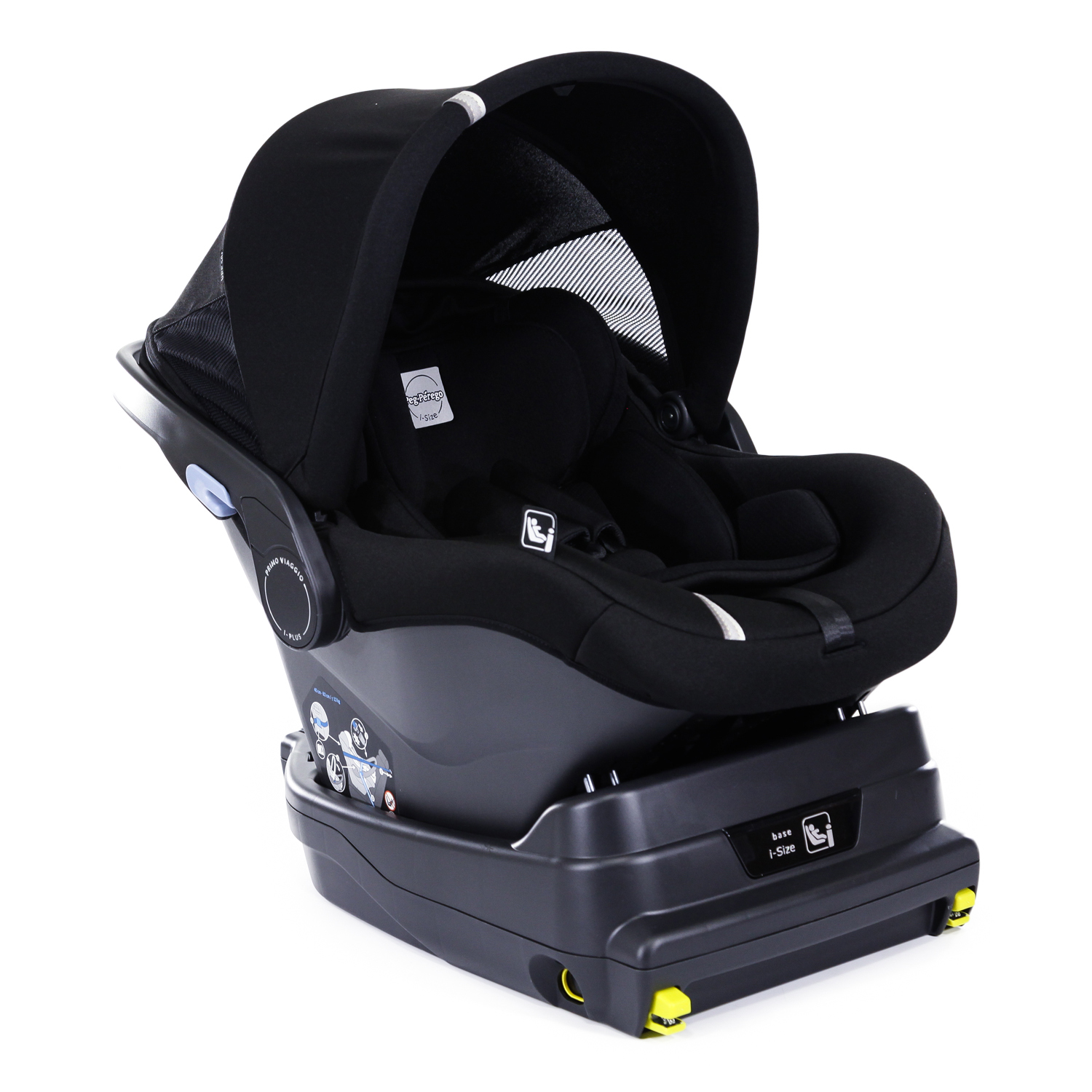 Автокресло Peg-Perego 0+ Primo Viaggio i-Size Classic Black - фото 13