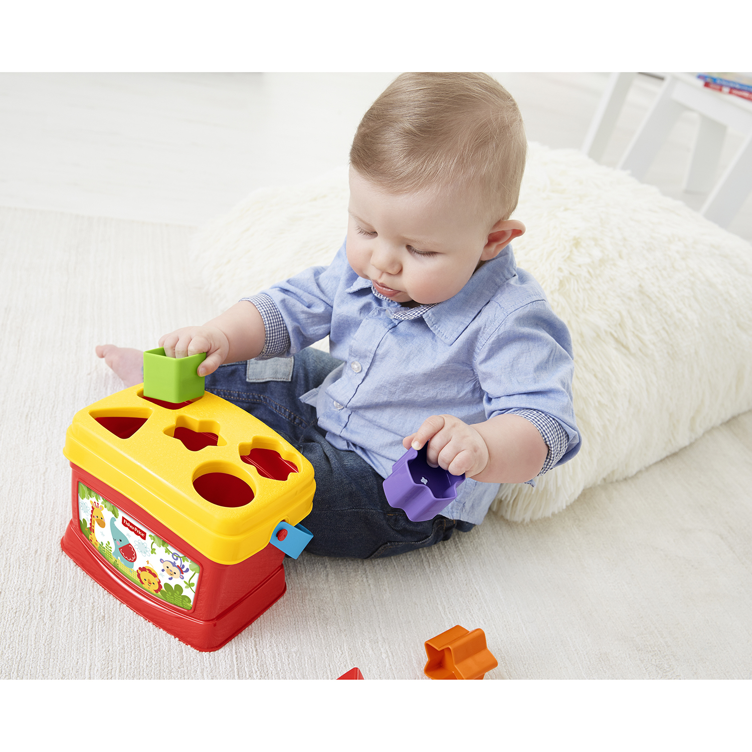 Fisher Price Первые кубики малыша - фото 15