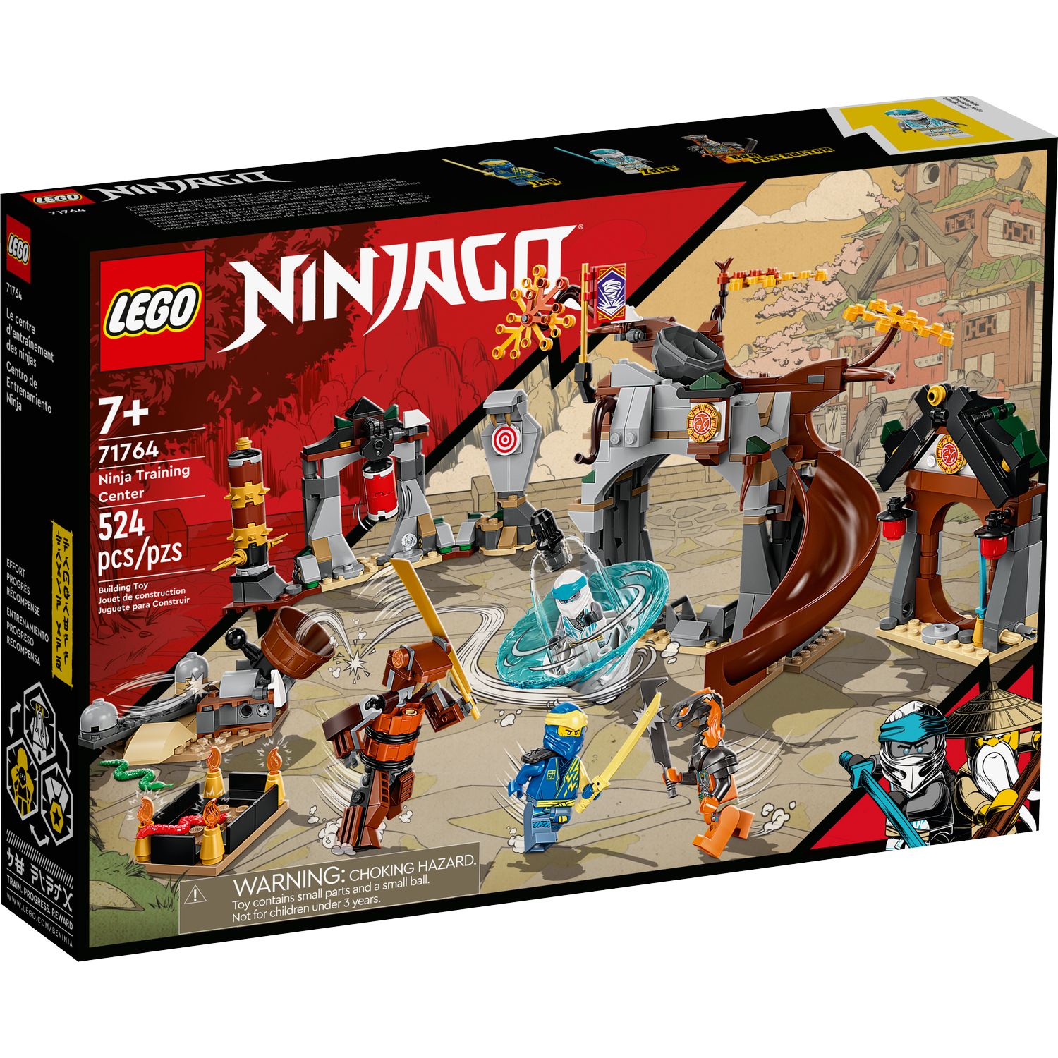 Конструктор LEGO Ninjago Тренировочный центр ниндзя 71764 купить по цене  2999 ₽ в интернет-магазине Детский мир