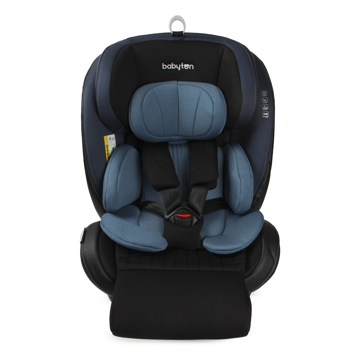 Автокресло Babyton Multi-Stage Black-Blue Isofix 0+/1/2/3 (0-36 кг) - фото 8