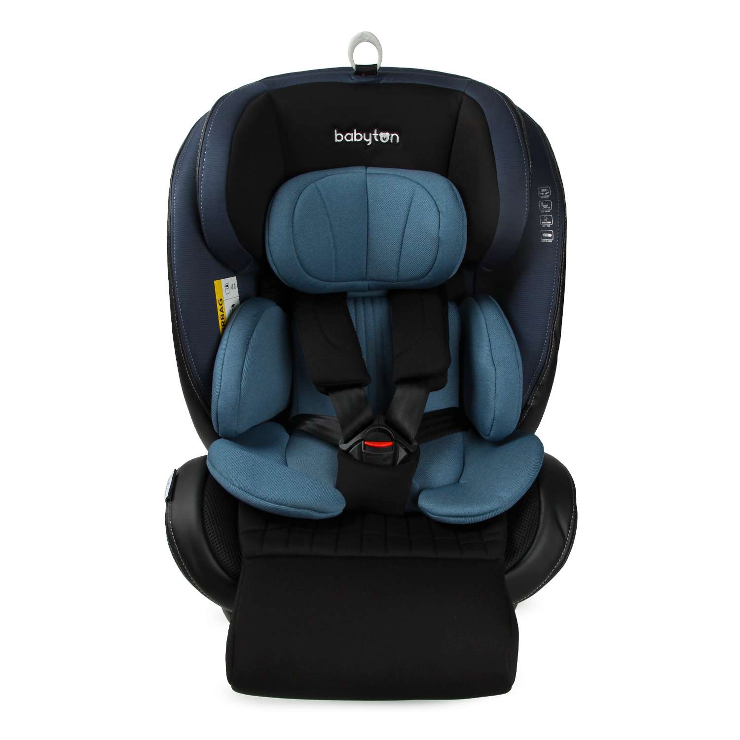 Автокресло Babyton Multi-Stage 0+/1/2/3 Isofix Black-Blue - фото 8