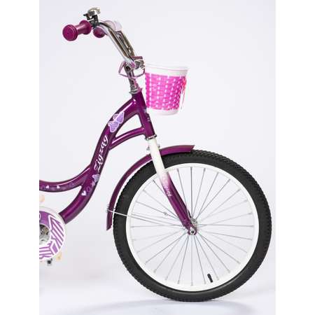 Велосипед ZigZag GIRL фиолетовый 18 дюймов