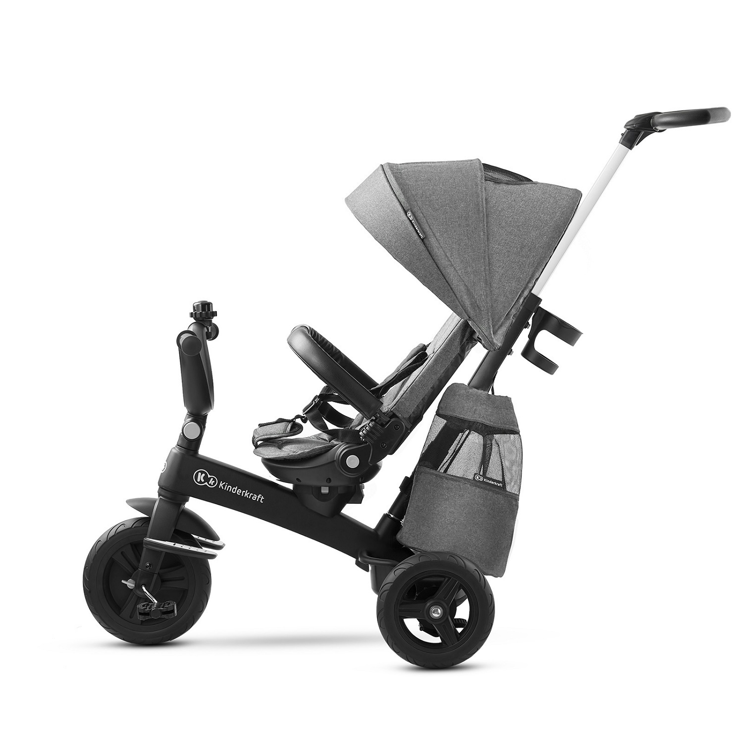 Велосипед Kinderkraft Easytwist Platinum Grey KKRETWIGRY0000 - фото 13