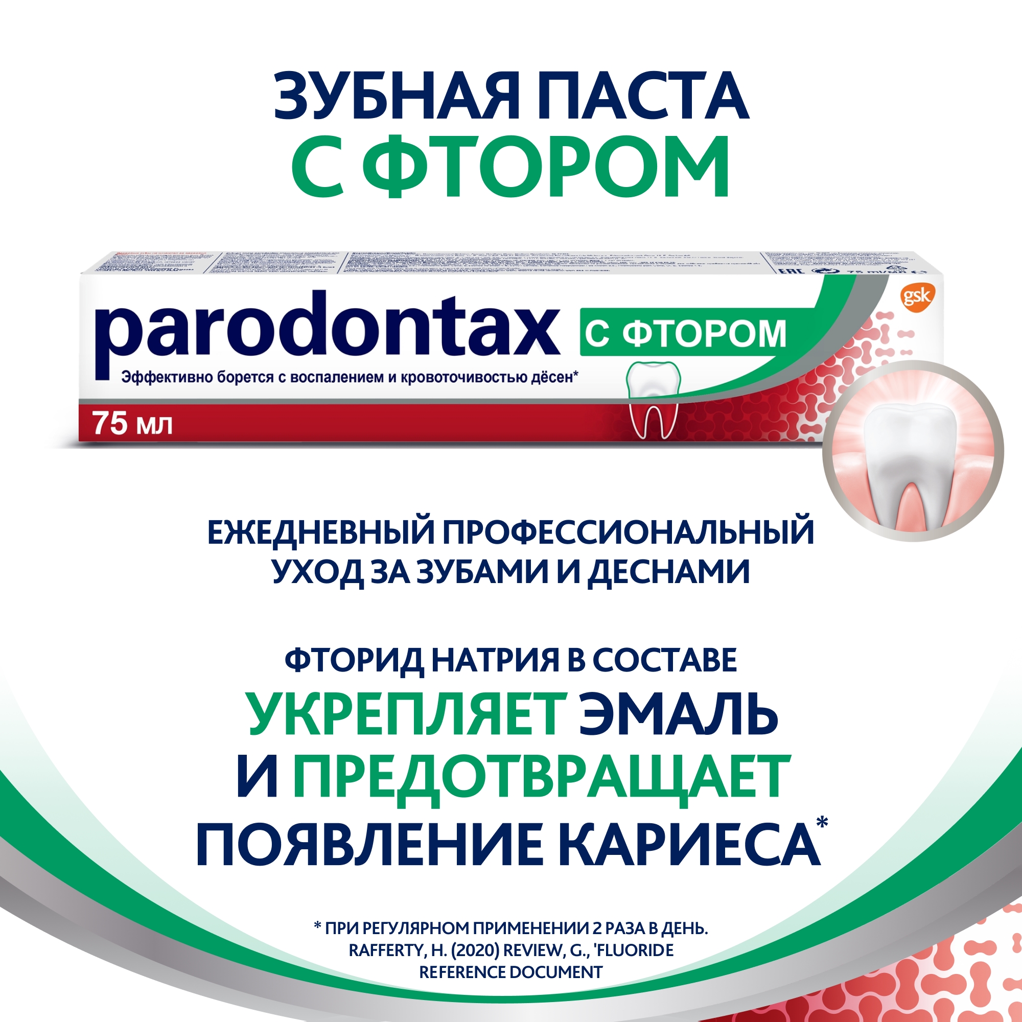 Зубная паста Parodontax без Фтора 75 мл - фото 2