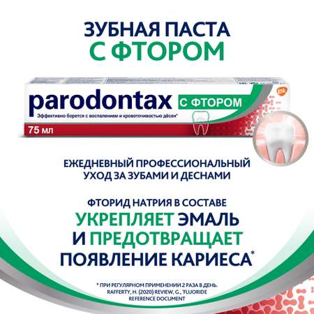 Зубная паста Parodontax без Фтора 75 мл