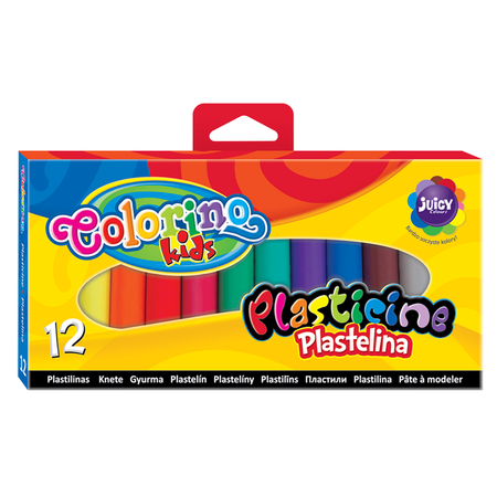 Пластилин COLORINO Kids 12 цветов круглой формы