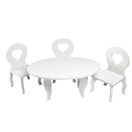 Мебель для кукол Paremo Шик мини 4предмета Белый PFD120-47M