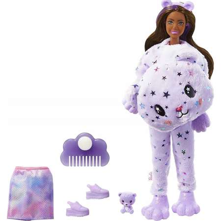 Кукла Barbie Cutie Reveal Милашка-проявляшка Медвежонок HJL57