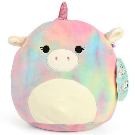 Игрушка мягкая Squishmallows сквиш антистресс Единорог Эсмеральда