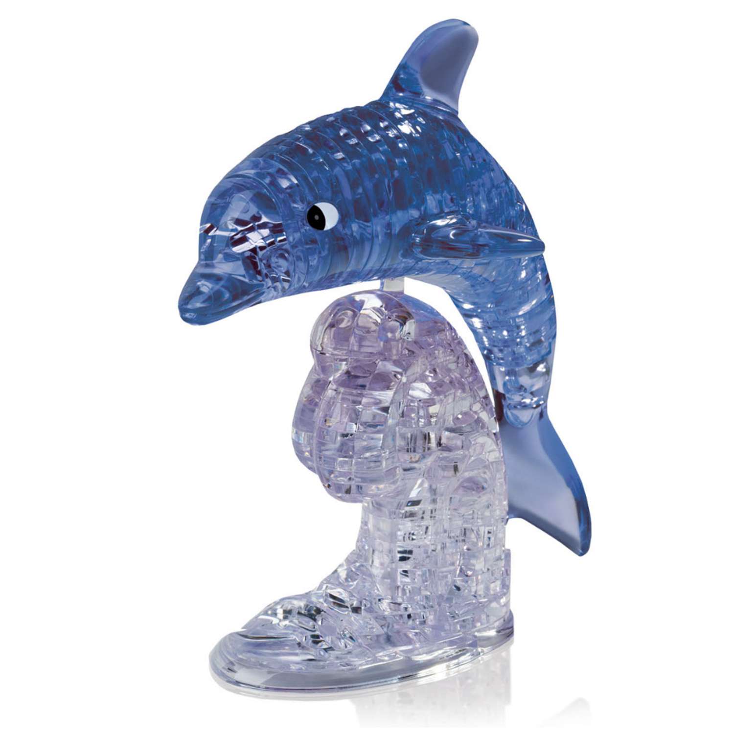 3D Пазл  Hobby Day Магический кристал Дельфин голубой - фото 2