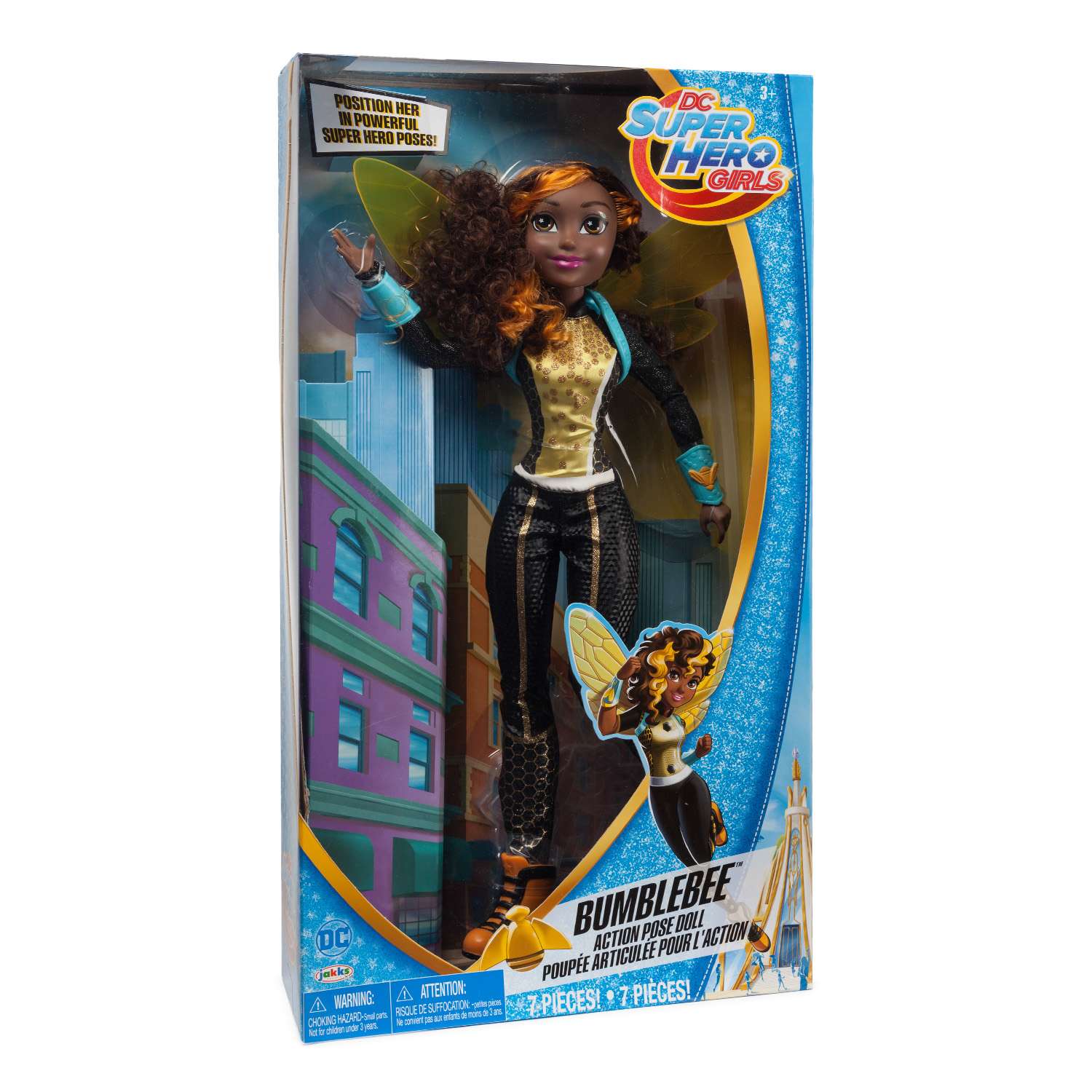 Кукла DC Hero Girls Бамблби в движении 61003 - фото 3
